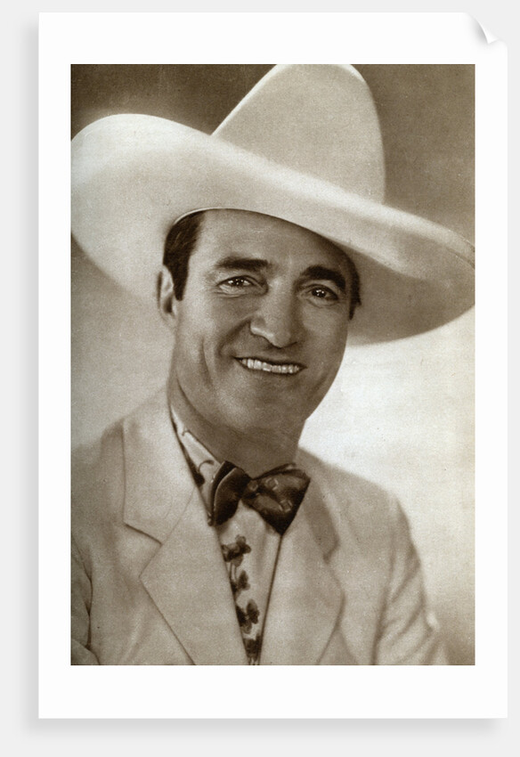 Tom Mix, American film actor by Anonymous