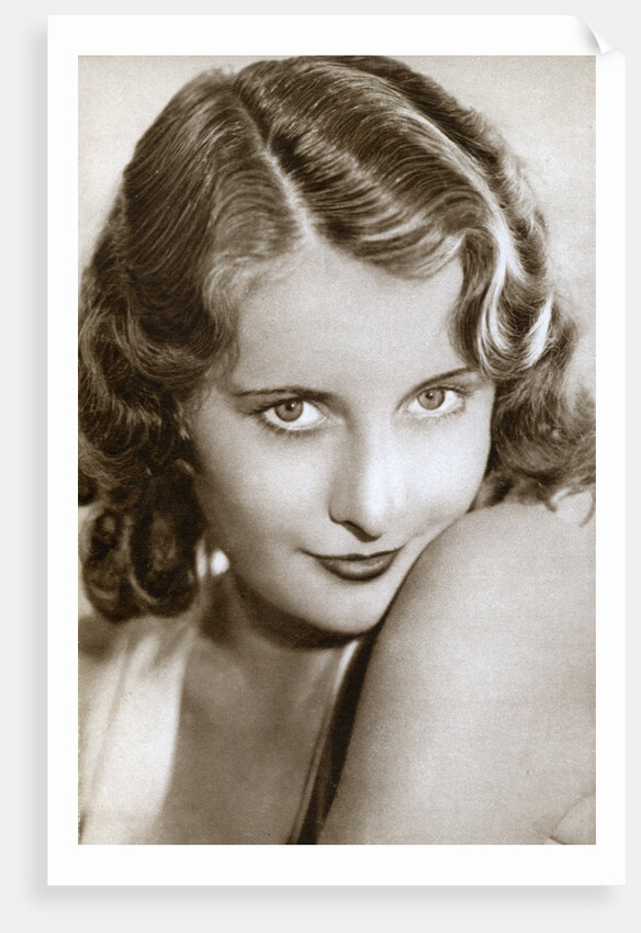 Barbara Stanwyck, American film and television actress by Anonymous