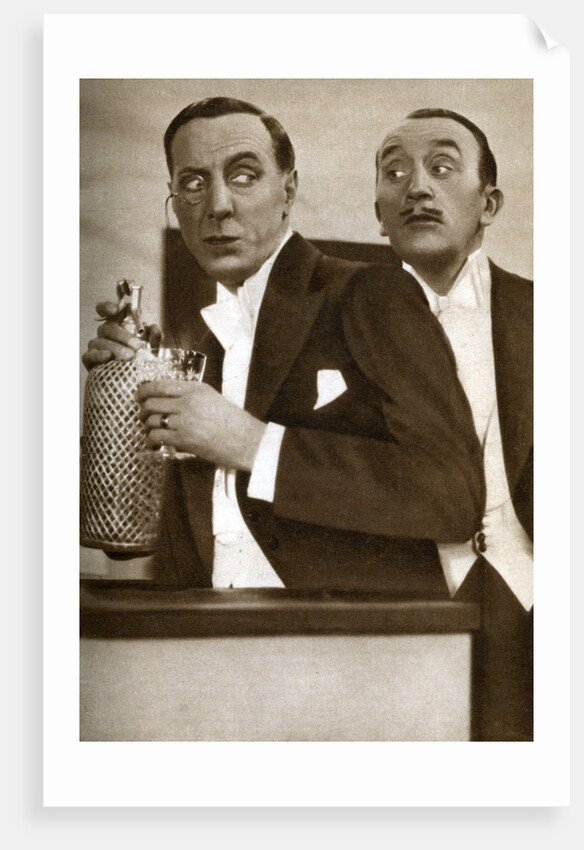 Tom Walls and Ralph Lynn, English actors by Anonymous