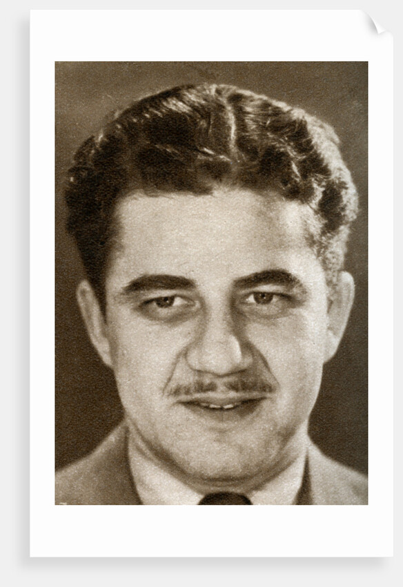 Irving Asher, film producer and managing director of British projects for Warner Brothers by Anonymous