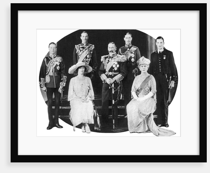 King George V and his family by Anonymous