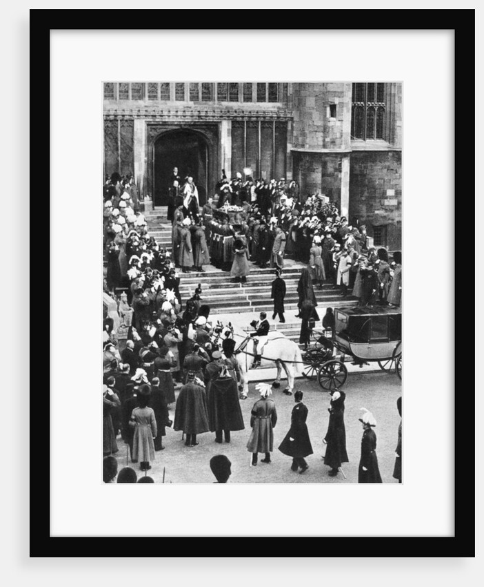 George V's resting place, St George's Chapel, Windsor Castle by Anonymous