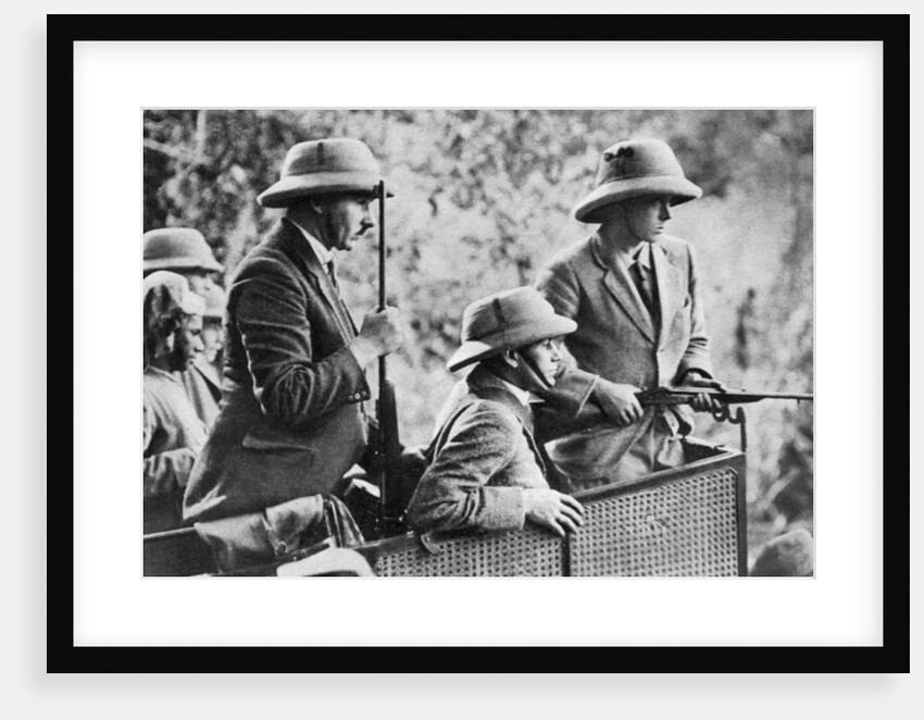 The Prince of Wales tiger shooting in Nepal, the Indian Tour by Anonymous