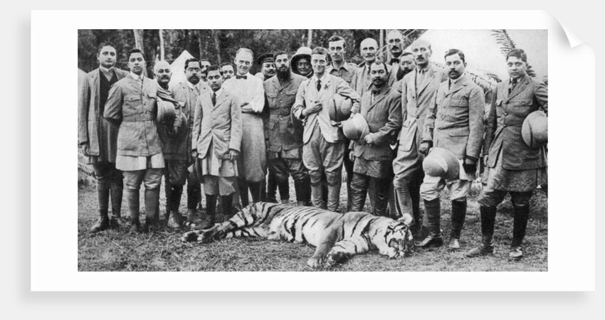 The Prince of Wales tiger shooting in Nepal, the Indian Tour by Anonymous