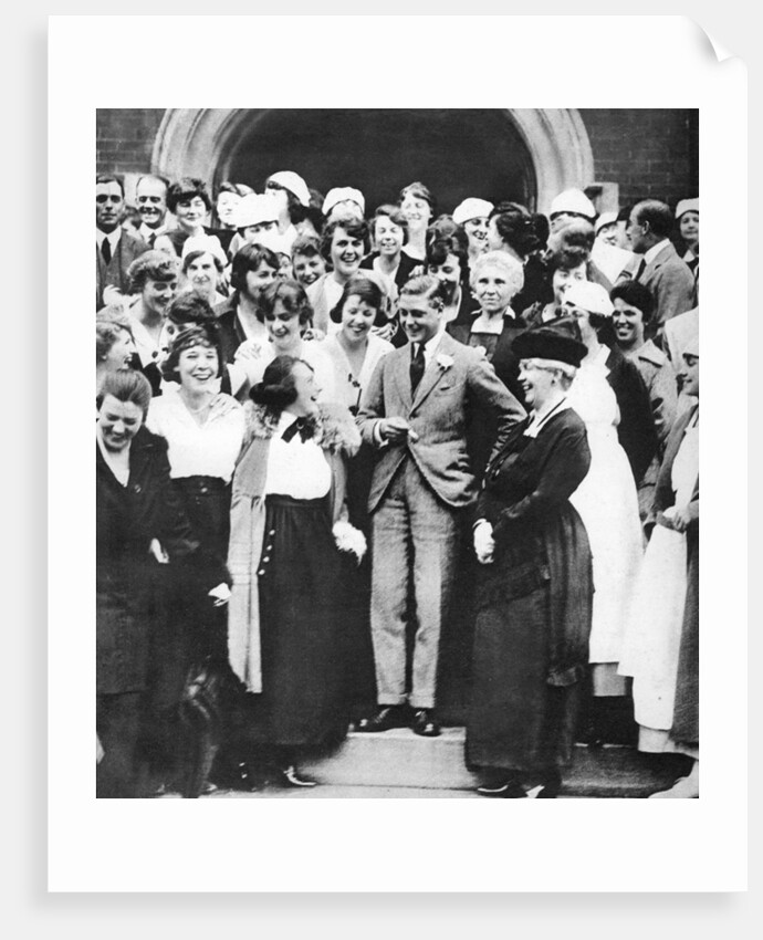 The Prince of Wales at the Ontario Agricultural College, Canada by Anonymous