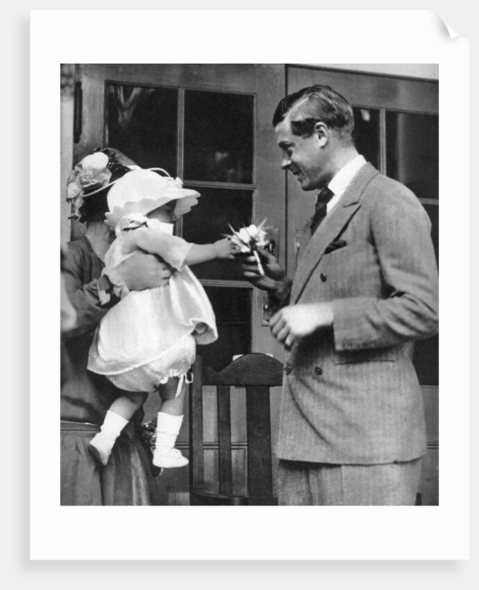 A bouquet for the Prince of Wales at Enham Village Centre by Anonymous