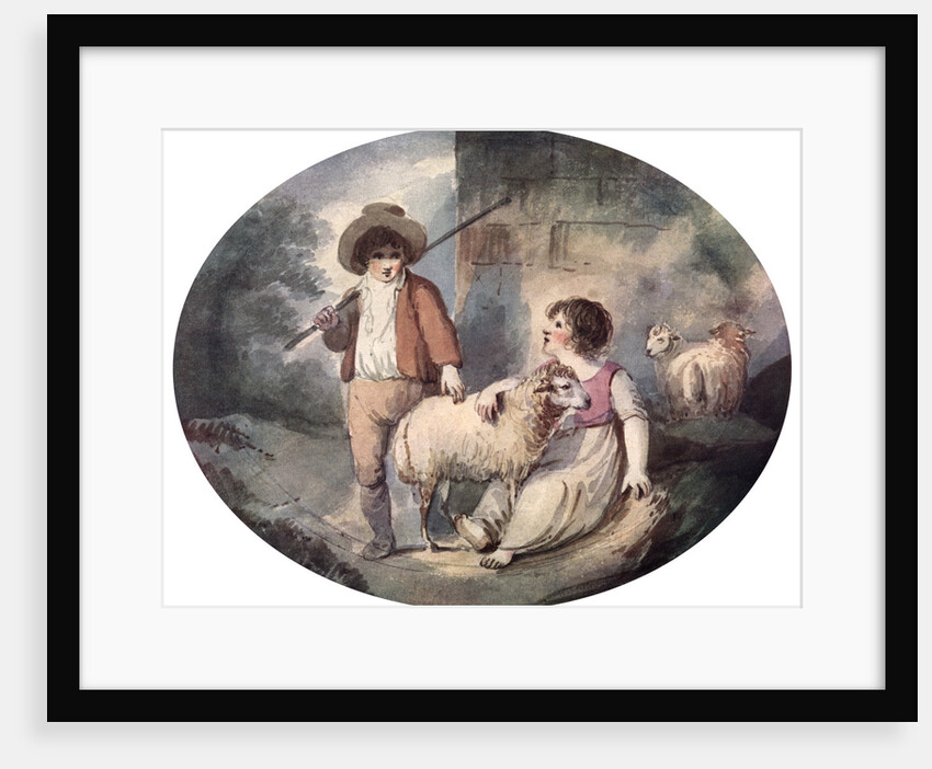 The Little Shepherdess by Francis Wheatley