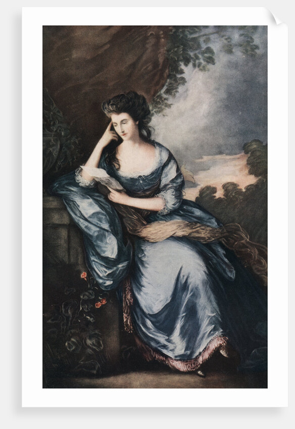 Lady Douglas in the Garden by Abel Jamas
