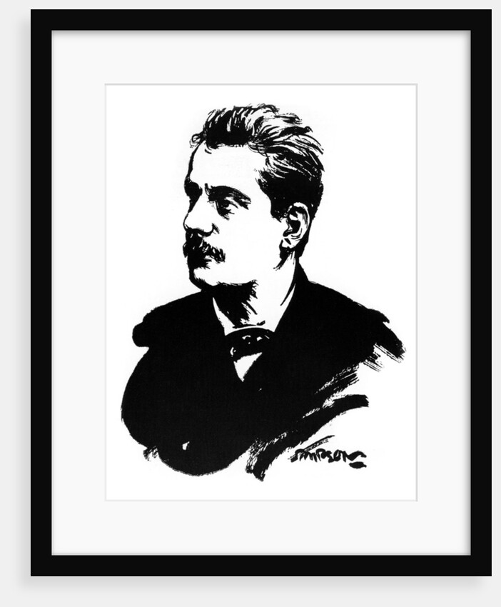 Giacomo Puccini, Italian composer by Joseph Simpson