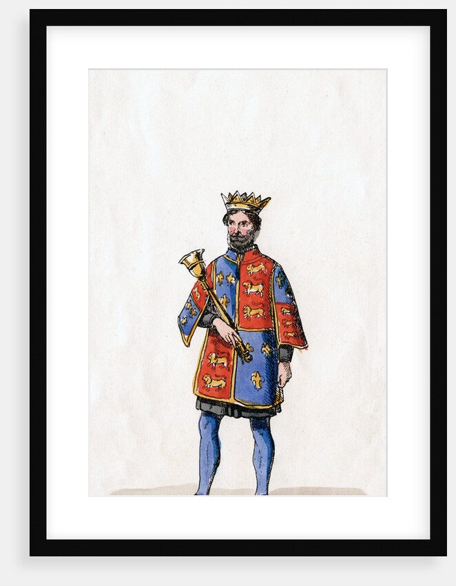 Costume design for Shakespeare's play, Henry VIII by Anonymous