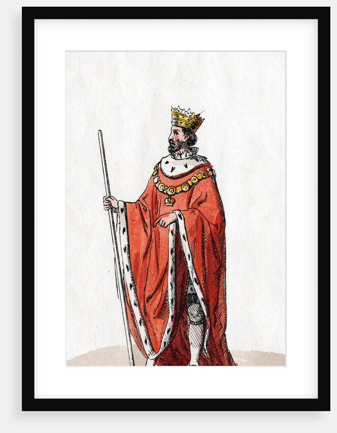 Duke of Suffolk, costume design for Shakespeare's play, Henry VIII by Anonymous
