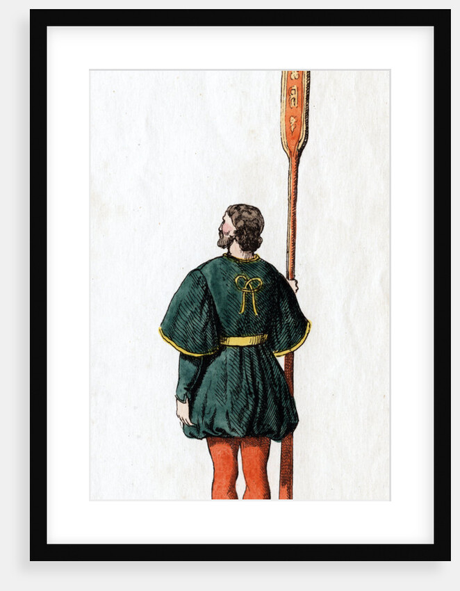 Boatman, costume design for Shakespeare's play, Henry VIII by Anonymous