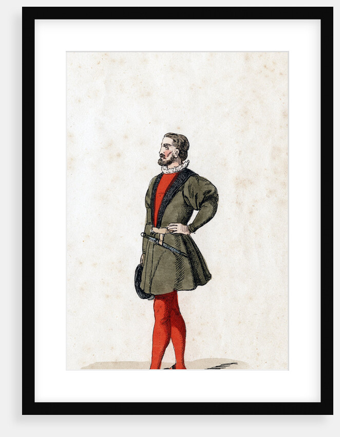Theatre costume design for Shakespeare's play, Henry VIII by Anonymous