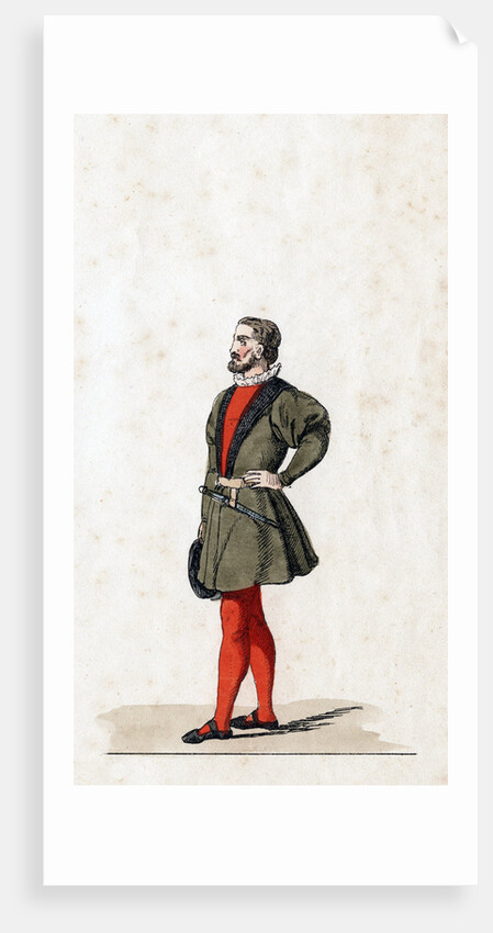 Theatre costume design for Shakespeare's play, Henry VIII by Anonymous
