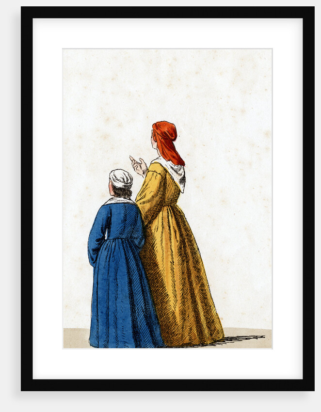 Theatre costume design for Shakespeare's play, Henry VIII by Anonymous