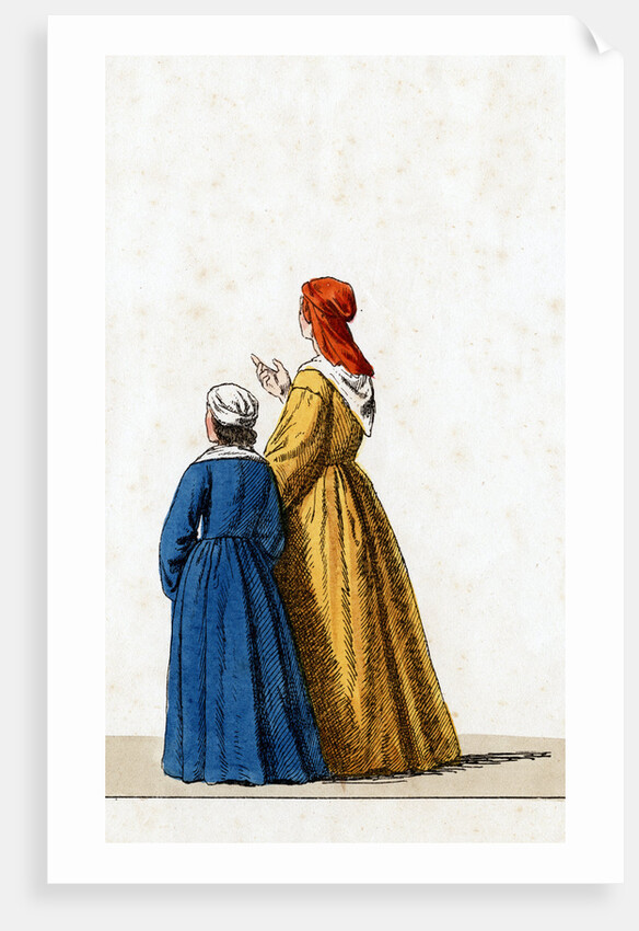 Theatre costume design for Shakespeare's play, Henry VIII by Anonymous