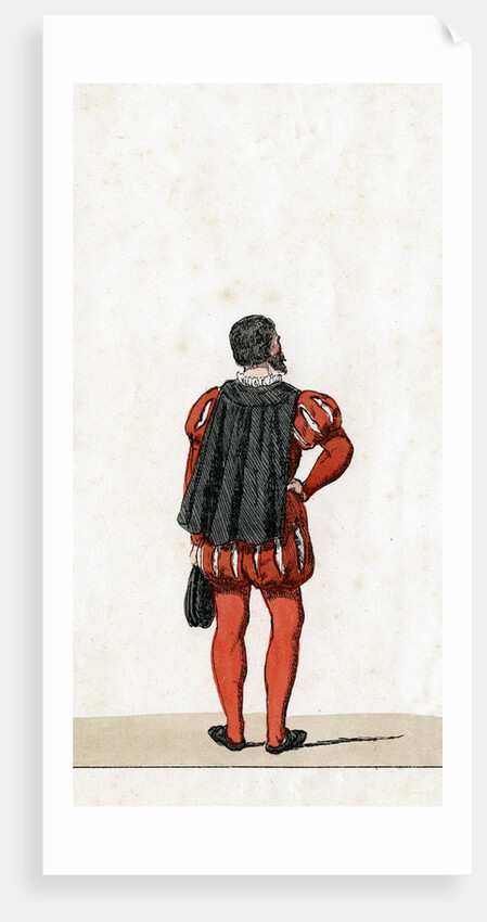 Theatre costume design for Shakespeare's play, Henry VIII by Anonymous