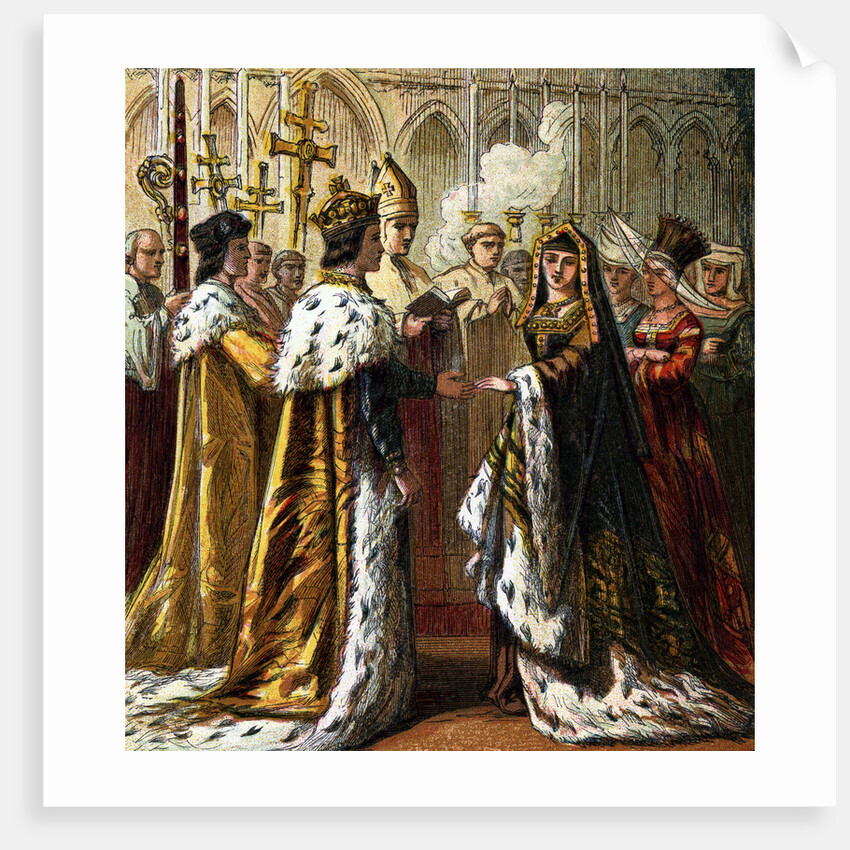 The marriage of Henry VII by Anonymous