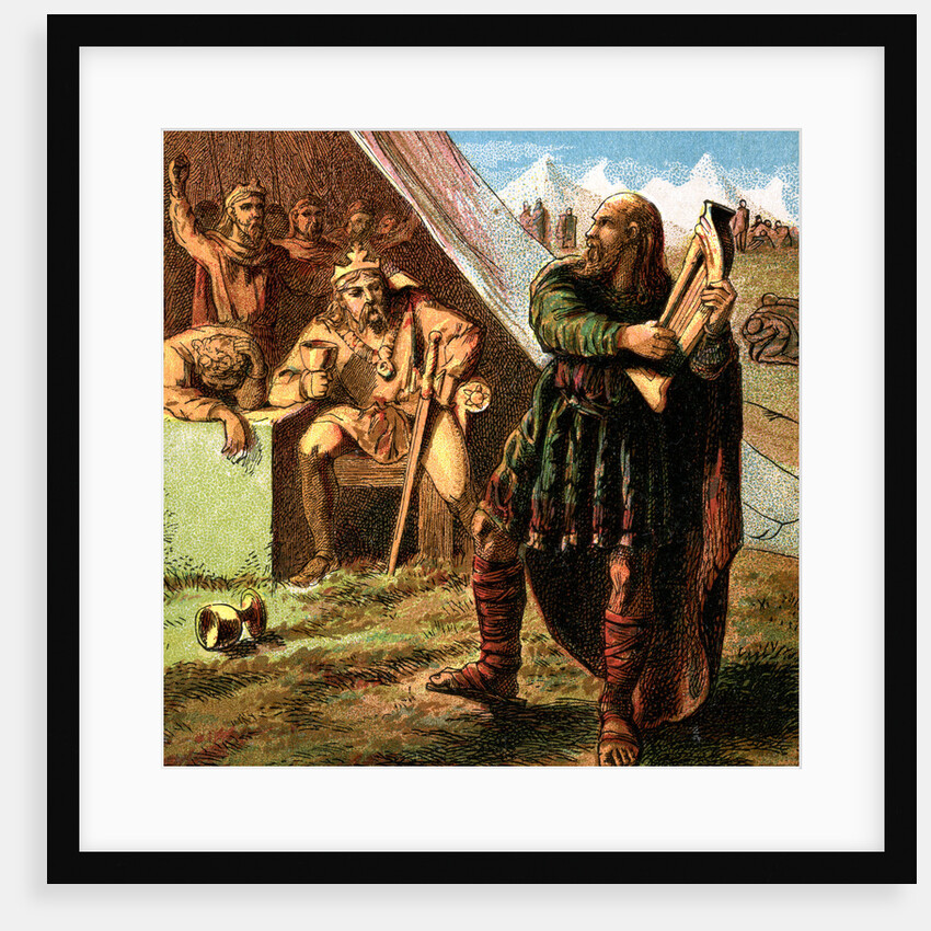 Alfred In The Danish Camp by Anonymous