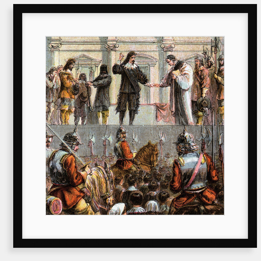 Execution Of Charles I by Anonymous