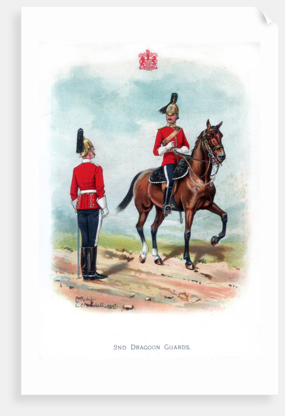 2nd Dragoon Guards by LE Buckell