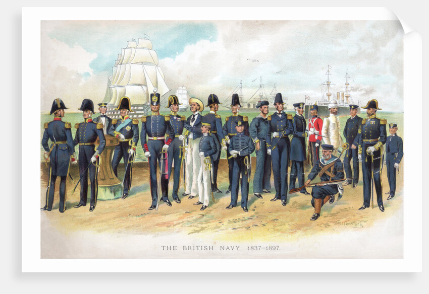 The British Navy by TS Crowther