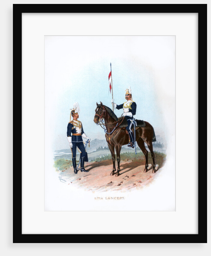 17th Lancers by R Simkin