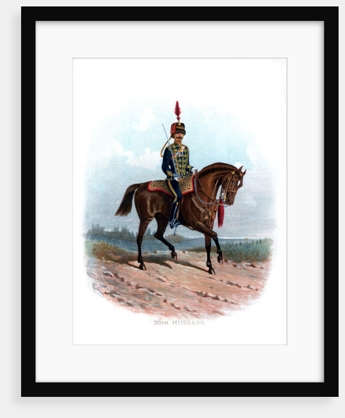20th Hussars by R Simkin