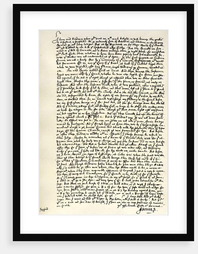 Letter from Dr John Donne to Sir Robert Cotton by John Donne