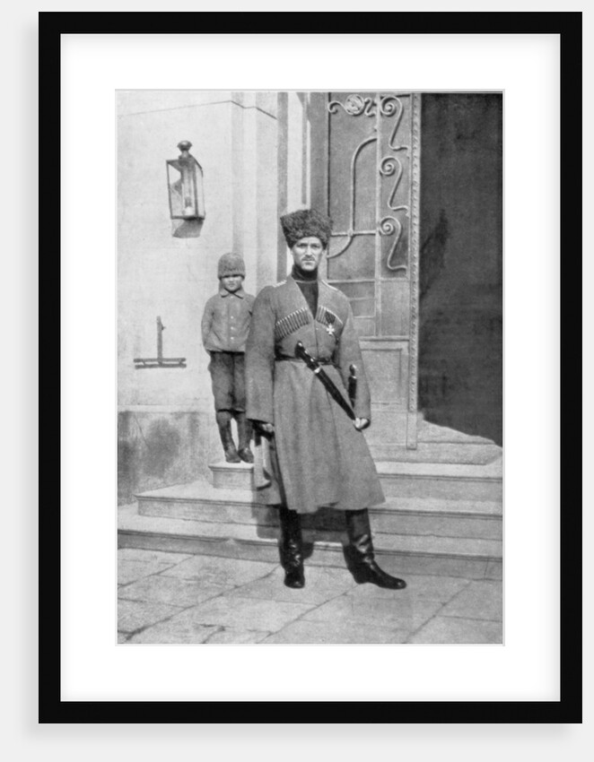 Grand Duke Michael Alexandrovich of Russia in cossack uniform by Anonymous