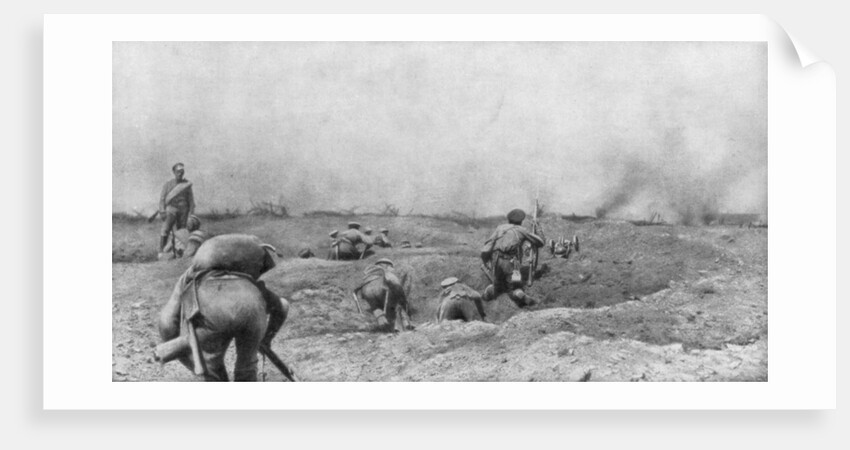 Russian offensive, Dzike Lani, Ternopil, Ukraine, First World War by Anonymous