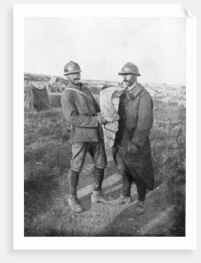 Body armour of the German Sturmtruppen (Storm Troops), Verdun by Anonymous