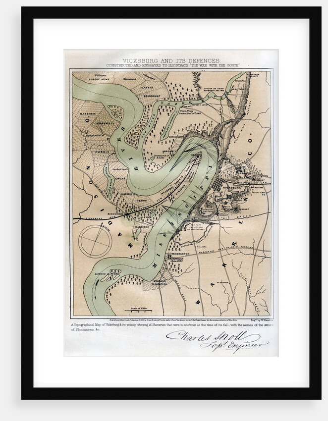 Vicksburg, Mississippi, and its defences by W Kemble