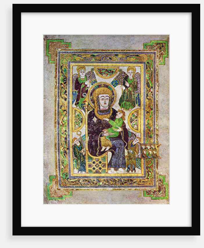 The Virgin And Child, c800 AD by Anonymous