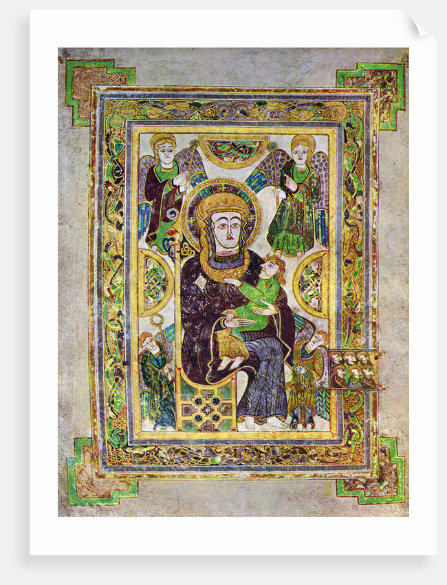 The Virgin And Child, c800 AD by Anonymous