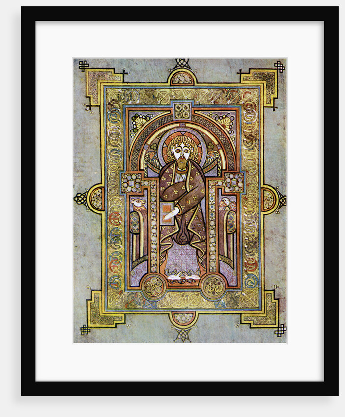 Portrait of St Matthew, 800 AD by Anonymous