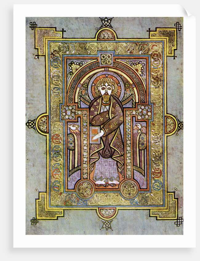 Portrait of St Matthew, 800 AD by Anonymous