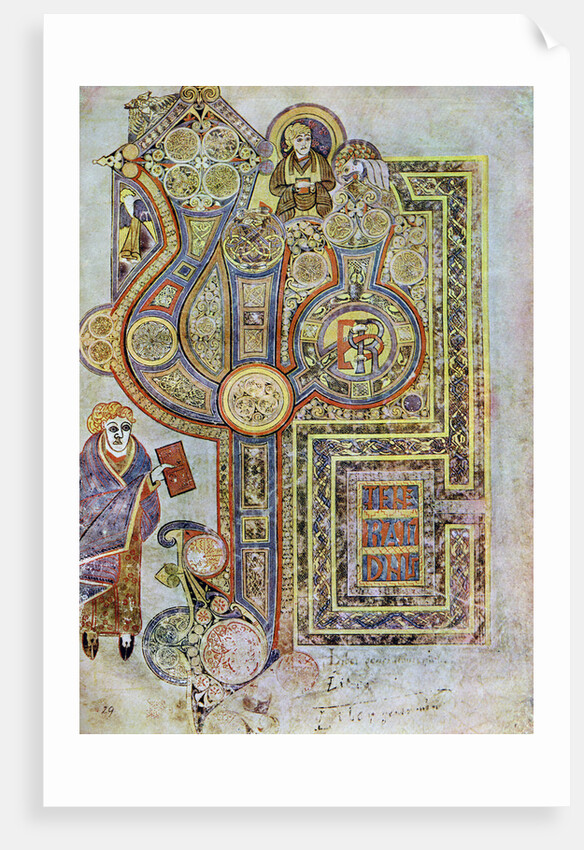 The Opening Words of St Matthew's Gospel, 800 AD by Anonymous
