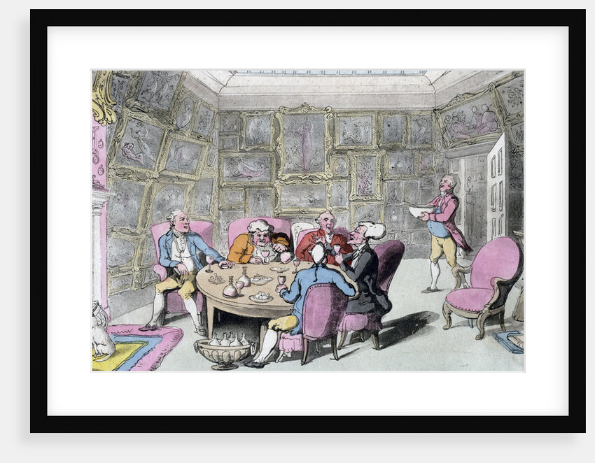 Doctor Syntax with My Lord by Thomas Rowlandson