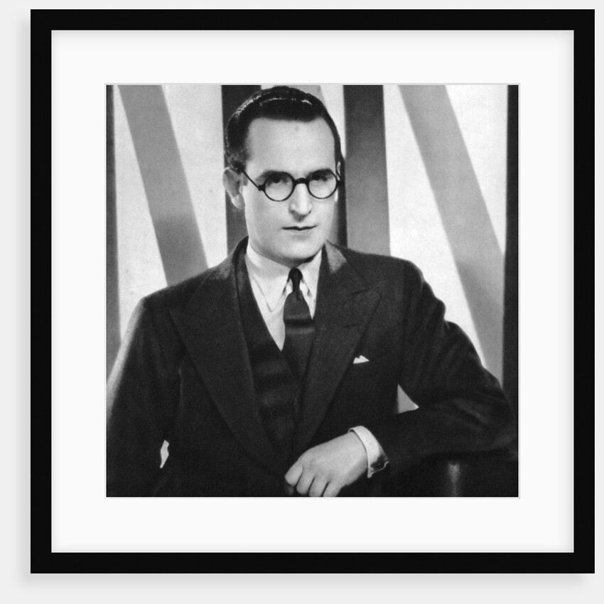 Harold Lloyd, American film actor by Anonymous