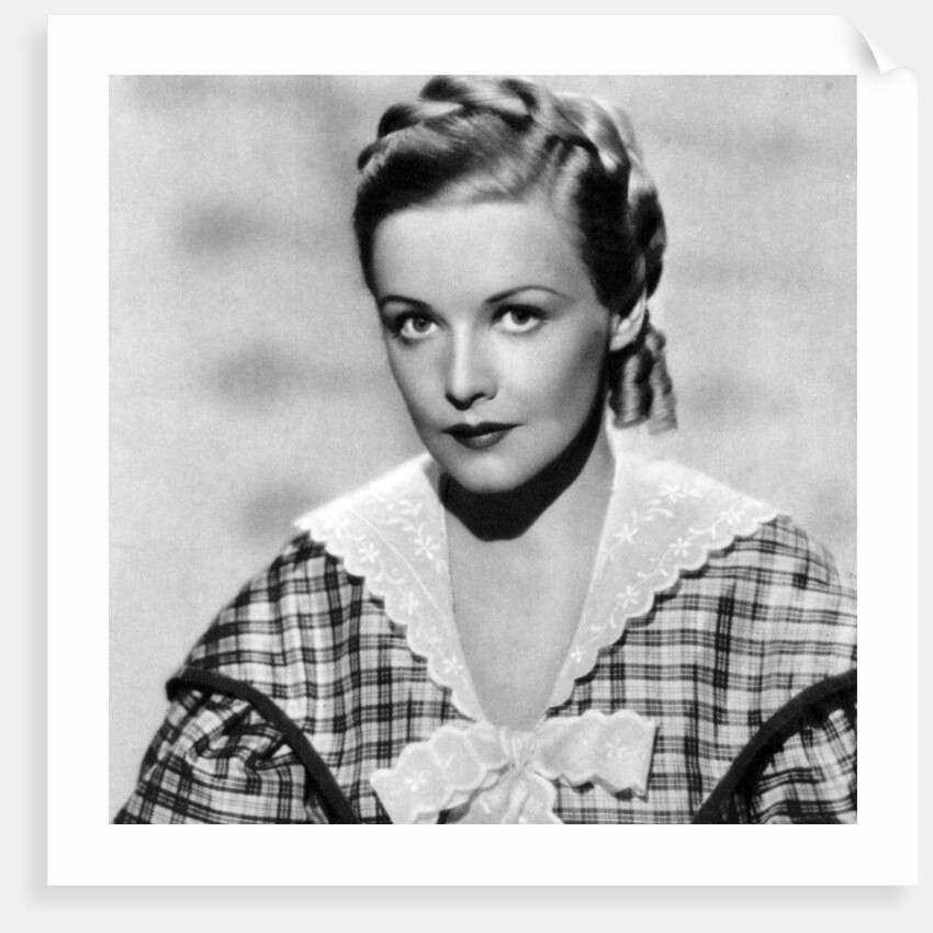 Madeleine Carroll, British film actress by Anonymous