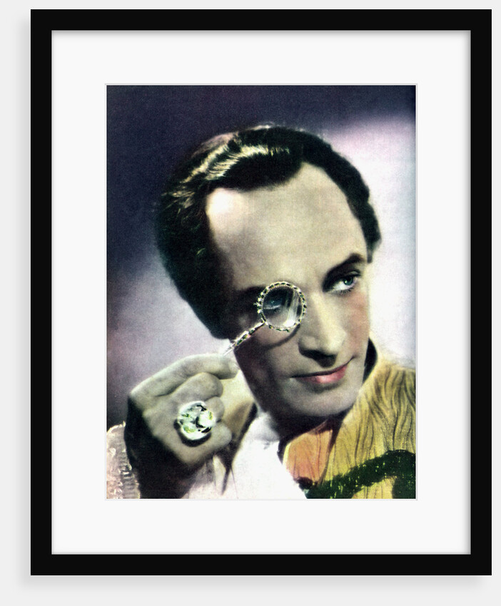 Conrad Veidt, German film actor by Anonymous