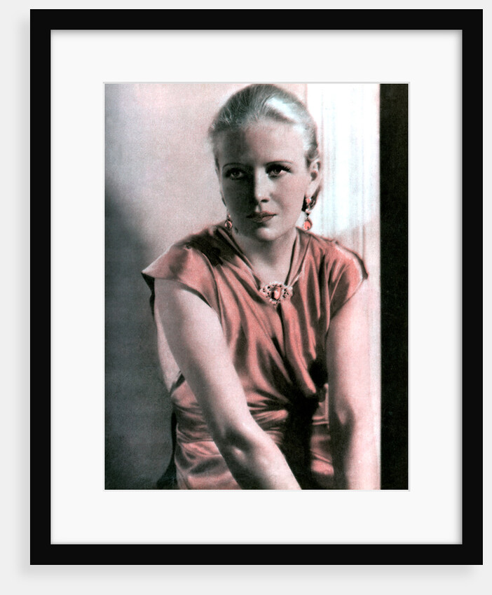 Ann Harding, American actress by Anonymous