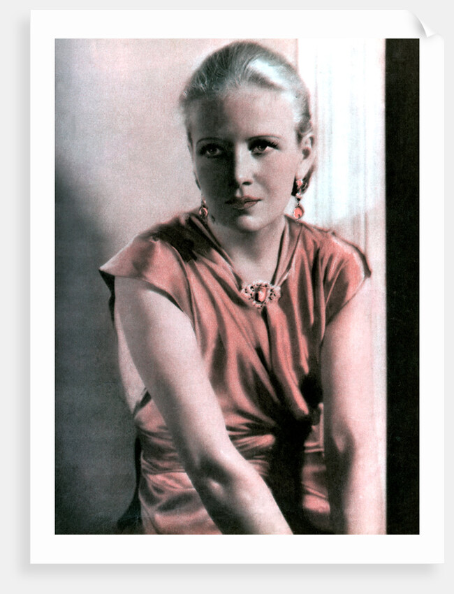 Ann Harding, American actress by Anonymous