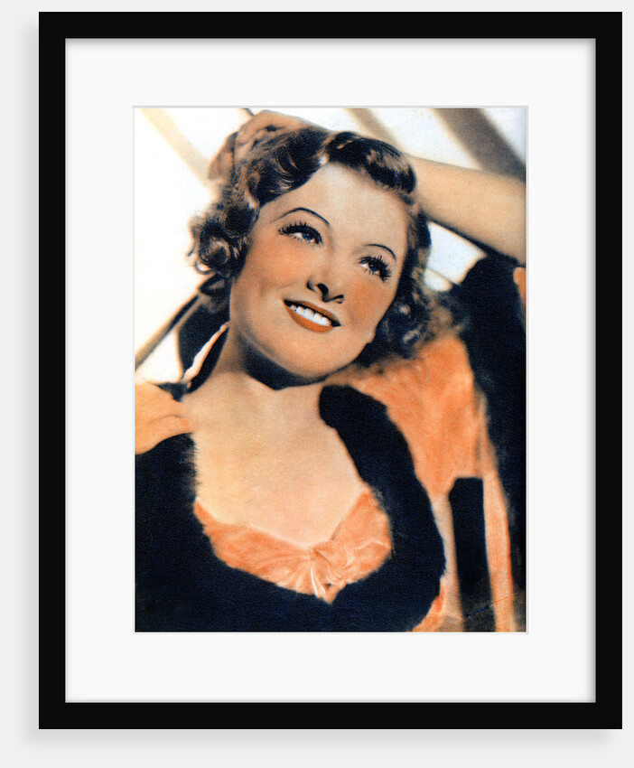 Myrna Loy, American actress by Anonymous
