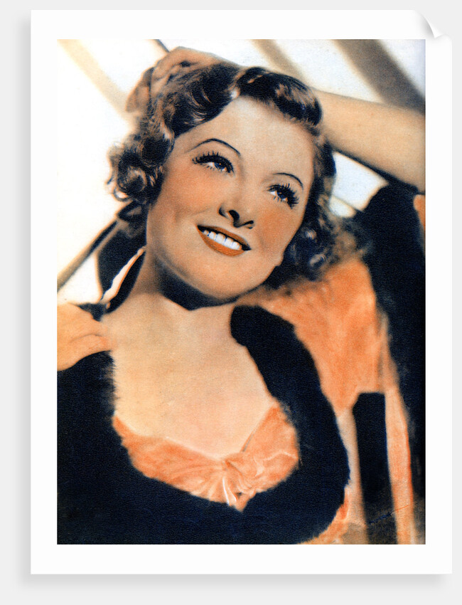 Myrna Loy, American actress by Anonymous