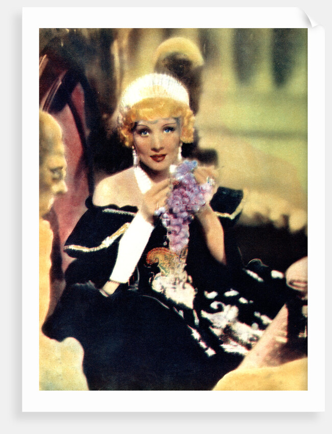 Marlene Dietrich, German born American actress by Anonymous
