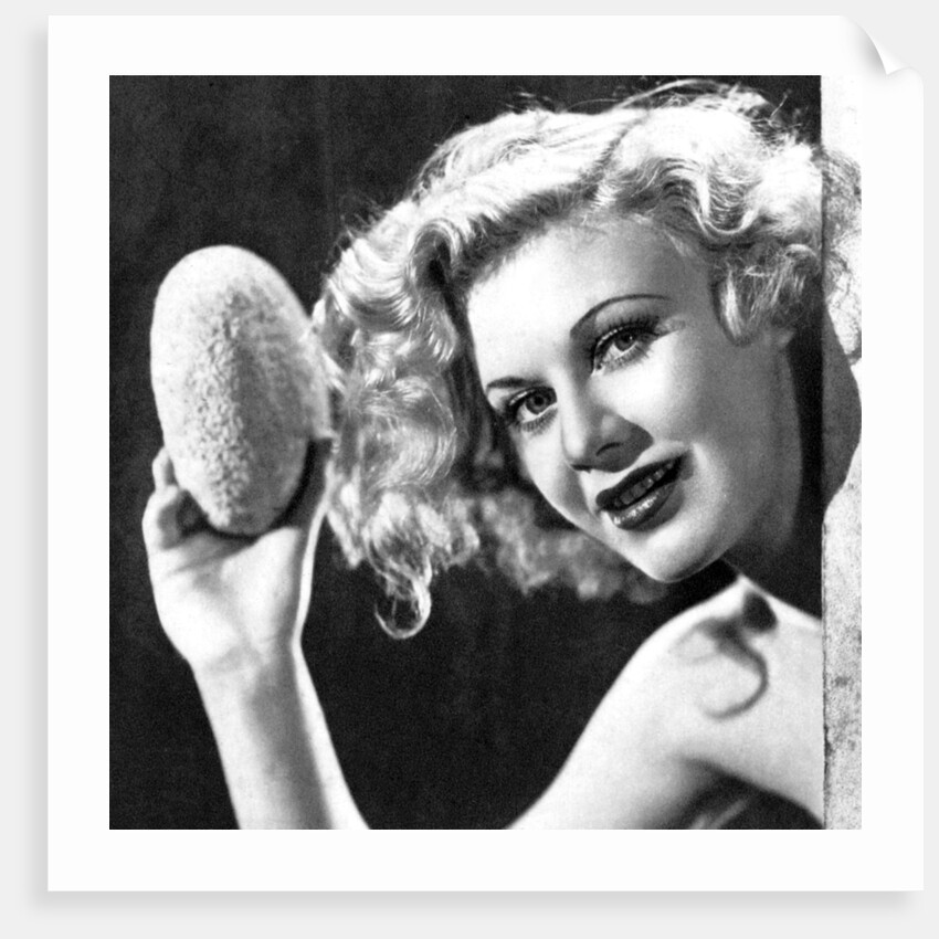 Ginger Rogers, American actress by Anonymous