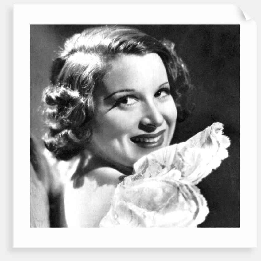 Kitty Carlisle Hart, American actress by Anonymous