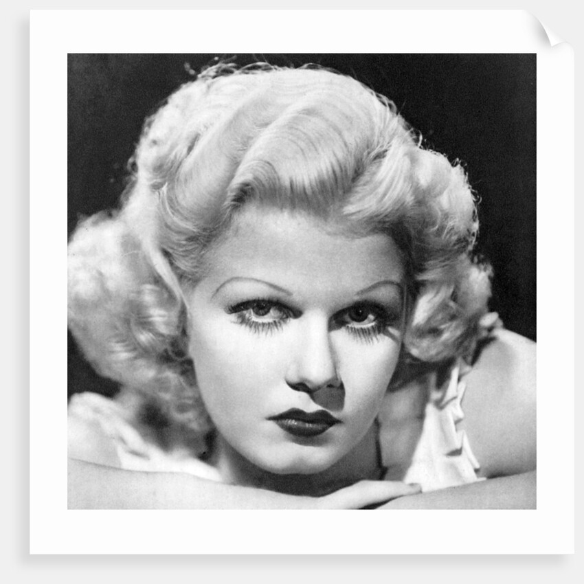 Jean Harlow, American actress by Anonymous